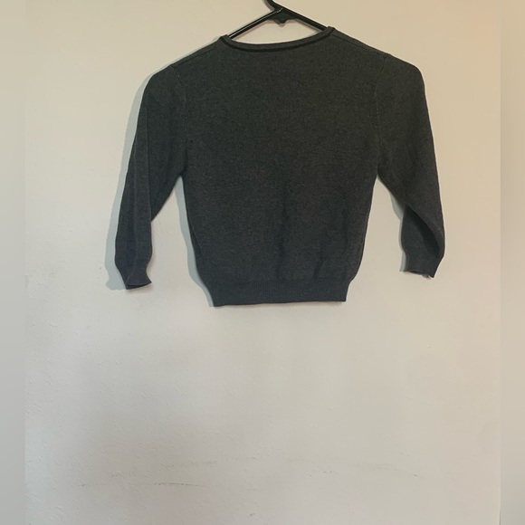 Little Boys Gray Just Friends Sweater Size 4t - Picture 2 of 2